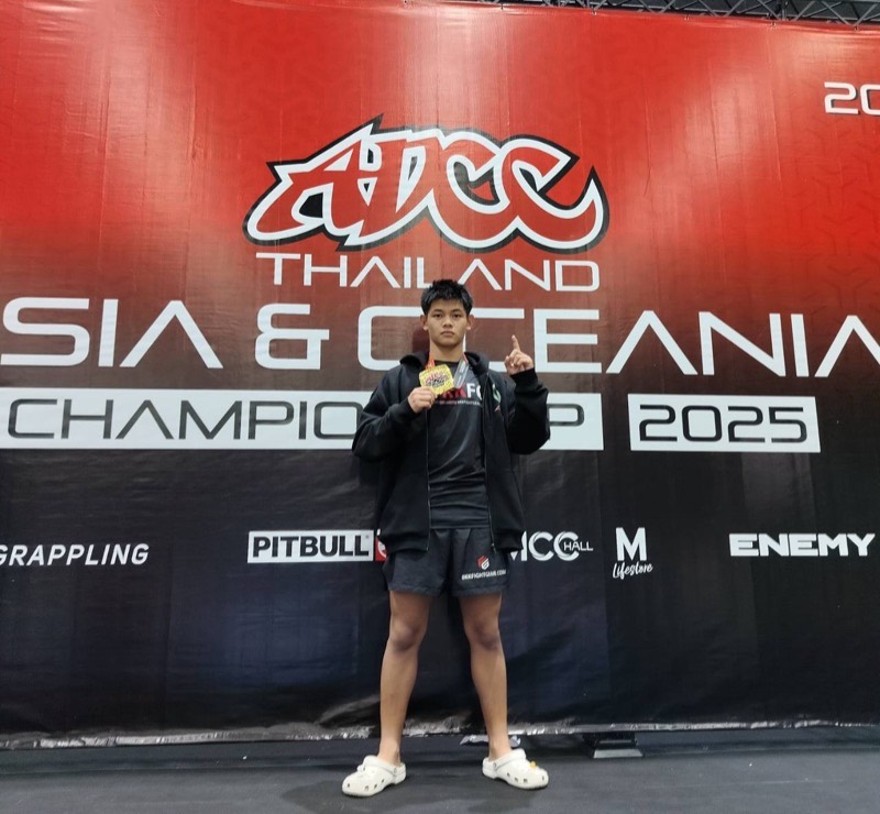 นักกีฬาของ Gato Studio BJJ กับเหรียญทองในรายการ ADCC Thailand Asia & Oceania Championship 2025
